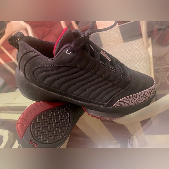 (EUC) JUMPMAN AIR JORDAN 19 OG LOW BLACK W 8 Y 6 EXCELLENT CONDITION - Picture 1 of 12